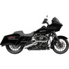 Trask #TM-5110 - 2-into-1 Big Sexy Exhaust System - Brushed Stainless Steel