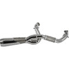 Trask #TM-5110 - 2-into-1 Big Sexy Exhaust System - Brushed Stainless Steel