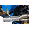 Trask #TM-5110 - 2-into-1 Big Sexy Exhaust System - Brushed Stainless Steel