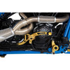 Trask #TM-5110 - 2-into-1 Big Sexy Exhaust System - Brushed Stainless Steel