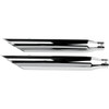 Khrome Werks #202350 - 3" HP-Plus® Slip-On Mufflers - Slashcut