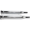 Cobra #6080 - Slip-On Mufflers with Race-Pro Tips - 3" - Chrome - '04-'13 XL