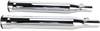 3" RPT Mufflers for 00-06 Softail - Chrome