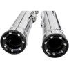 Cobra #6054 - 3" RPT Mufflers for '00-'06 Softail - Chrome