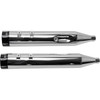 S&S Cycle #550-0623 - 4-1/2" MK45 Performance Mufflers - Chrome with Black Tracer