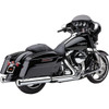 Cobra #6107 - Neighbor Hater Slip-On Mufflers - Chrome - '95-'16 FL