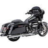 Cobra #6214 - Powr-Flo Slip-On Mufflers - Chrome - FL