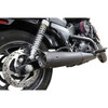 S&S Cycle #550-0703 - Grand National Slip-On Muffler - 4" - Black Ceramic - XG500/750