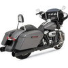 Khrome Werks #202825 - 4-1/2" HP-Plus® Slip-On Mufflers - Black with Klassic - Touring