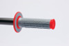 Renthal G163 Renthal MX Dual Compound Grips Tapered 1/2 Waffle - Grey/ Red