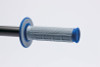 Renthal G162 Renthal MX Dual Compound Grips Tapered 1/2 Waffle - Grey/ Blue