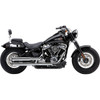 Cobra #6057 - RPT Slip-On Mufflers - 3" - Chrome - M8 Softail
