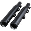 Cobra #6085RB - Neighbor Hater Slip-On Mufflers - 3" - '04-'13 XL - Black