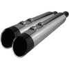 Khrome Werks #202685 - 4-1/2" HP-Plus® Slip-On Mufflers - Chrome with Edge Tip
