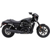 Cobra #6510B - El Diablo Slip-On Muffler - 4" - Black - XG750