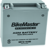BikeMaster 780720 BikeMaster AGM Battery - MS12-16-BS