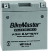 BikeMaster 780768 BikeMaster AGM Battery - MS12-9L-B