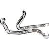 Cobra #6253DB1 - Powerport Dual Headpipes with Dual Bungs - Chrome