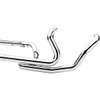Cobra #6253DB1 - Powerport Dual Headpipes with Dual Bungs - Chrome