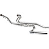 Cobra #6256 - Powerport Trike Dual Headpipes - Chrome