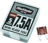 BikeMaster 152443 BikeMaster 5Piece 7.5A Replacement Mini Blade Fuse