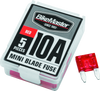 BikeMaster 152444 BikeMaster 5Piece 10A Replacement Mini Blade Fuse