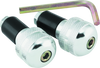BikeMaster 266002 BikeMaster Anti Vibration Bar Ends - Silver