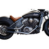 Trask #TM-3042BK - Slip-On Mufflers - Black - Scout