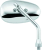 BikeMaster 601142 BikeMaster Universal Cruiser Mirror 10mm - Each -Chrome