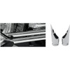 Baron #BA-1100-01 - Family Jewel Exhaust Tip - Chrome - Scalloped