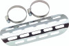 Bikers Choice 150861 Bikers Choice Chrome Perforated Heat Shield Fits 1-3/4 to 2 Inch Pipe Custom