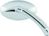 Bikers Choice 488747 Bikers Choice 65-Up Chrome Oval Mirrors 65-Up Custom Pair