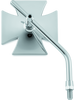 Bikers Choice 488736 Bikers Choice 65-Up Chrome Maltese Mirror Long Stem Each Custom