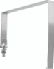 Bikers Choice 490100 Bikers Choice 70-84 FLH/FLT Stainless Battery Hold Down Strap Replaces H-D 66383-70T
