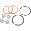 James Gasket #65324-83-KCR2 - Exhaust Port Graphite Gasket Kit - Big Twin/Sportster/EVO