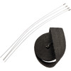 Drag Specialties - Exhaust Heat Wrap Kit with Ties - Black - 2" x 25'