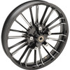 Coastal Moto #3D-ATL213BC07 - Wheel - Atlantic - Front - Dual Disc/without ABS - Black Cut - 21x3.5 - '00-'07 FL