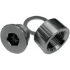 Koso North America #BG001813 - O2 Sensor Bung Kit - Bung/Plug/Washer