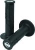ProTaper 021668 ProTaper Clamp-On 1/2 Waffle Grip - Black/Black