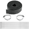 Vance & Hines #26523 - Header Wrap Kit - 2" x 25' - Black