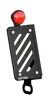 Burly Brand B13-3001TB Burly Brand Side Mount Tail Light/License Plate