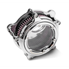 Performance Machine 0206-2159-CH Performance Machine Vision Air Cleaner W/Bezel - Chrome