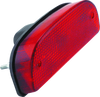 Bikers Choice 491307 Bikers Choice Replacement Custom Fatbob Rear Taillight W/Red Lens