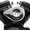 S&S Cycle 170-0768 S&S Cycle 1999+ BT w/ Super E/G Carb Stealth Air Cleaner Kit w/ Chrome S&S Teardrop