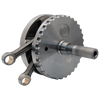 S&S Cycle 320-0357 S&S Cycle 2007+ BT B-Style 4-3/8in Stroke Flywheel Assembly w/ Sprocket Shaft - 1035 TPW