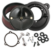 S&S Cycle 170-0263 S&S Cycle 2008 Touring Stealth Air Cleaner Kit w/o Cover