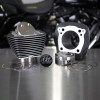 S&S Cycle 910-0762 S&S Cycle 2017+ M8 Models 4.250in Bore 4-5/8in Stroke Cylinder Kit - Wrinkle Black w/ Highlight