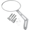 Pro-one Perf.mfg. #102310 - Mirror - Weekend Warrior - Side View - Cut-Out - Oval - Chrome - Left