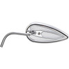 Arlen Ness #13-035 - Mirror - Side View - Teardrop - Chrome - Left