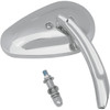 Drag Specialties - Mirror - Side View - Teardrop - Chrome - Right